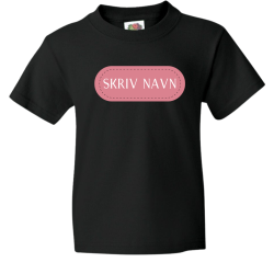 T-shirt med design navn