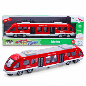 Metro m/lys og lyd 45cm