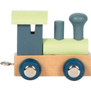 Brevtog Polar lokomotiv birk & skiferbl | Udsmykning | Tr