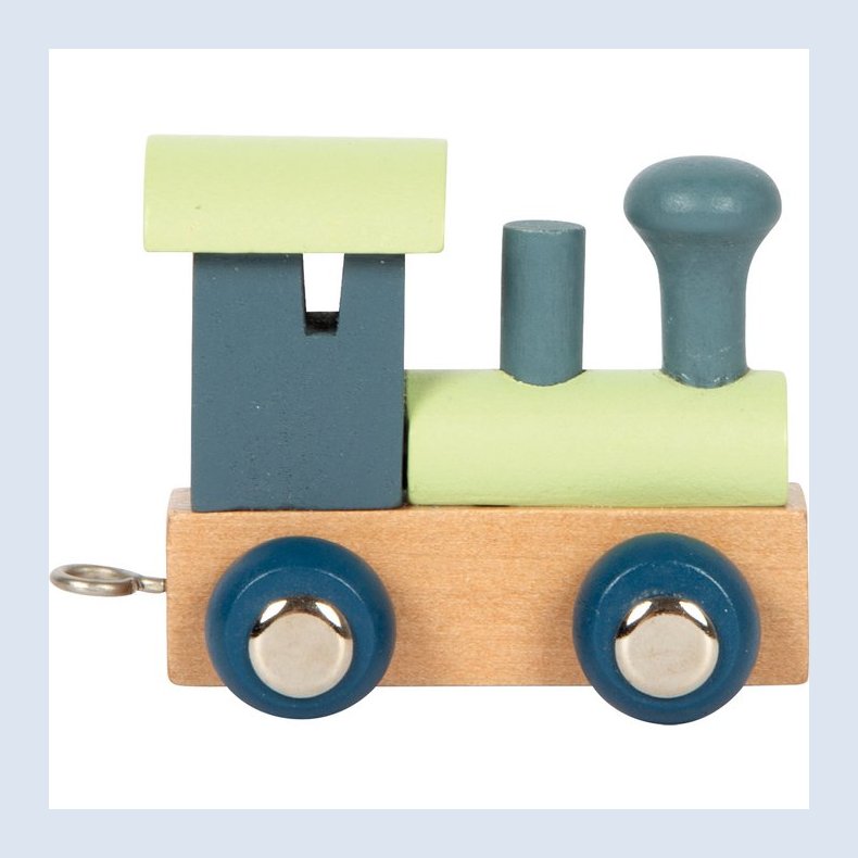 Brevtog Polar lokomotiv birk &amp; skiferbl | Udsmykning | Tr