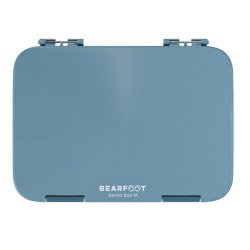 B�rnemadkasse med rum, madkasse, bentoboks - bl�