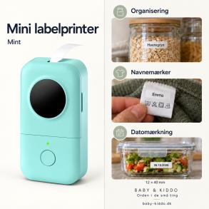 Mini label printer Gr�n
