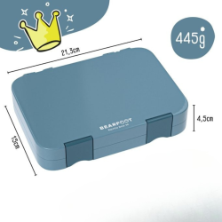 B�rnemadkasse med rum, madkasse, bentoboks - bl�