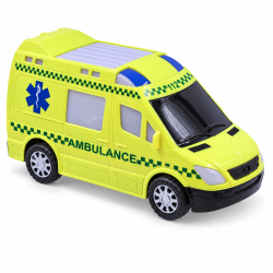 Ambulance bump n' go m/lys og lyd