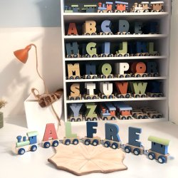 Brevtog Polar lokomotiv laks &amp; isbl� | Udsmykning | Tr�