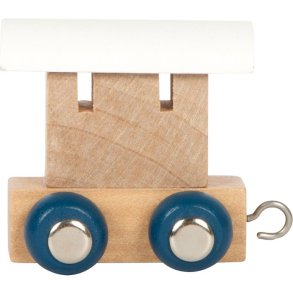 Brevtog Polarvogn snehvid & naturlig