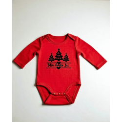 Min f�rste jul � bodysuit med lange �rmer